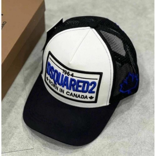 Dsquared2 trucker hat - trucker, black